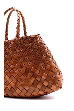 Brown Santa Croce small tote bag DRAGON DIFFUSION | 8893DGS6MATTAN